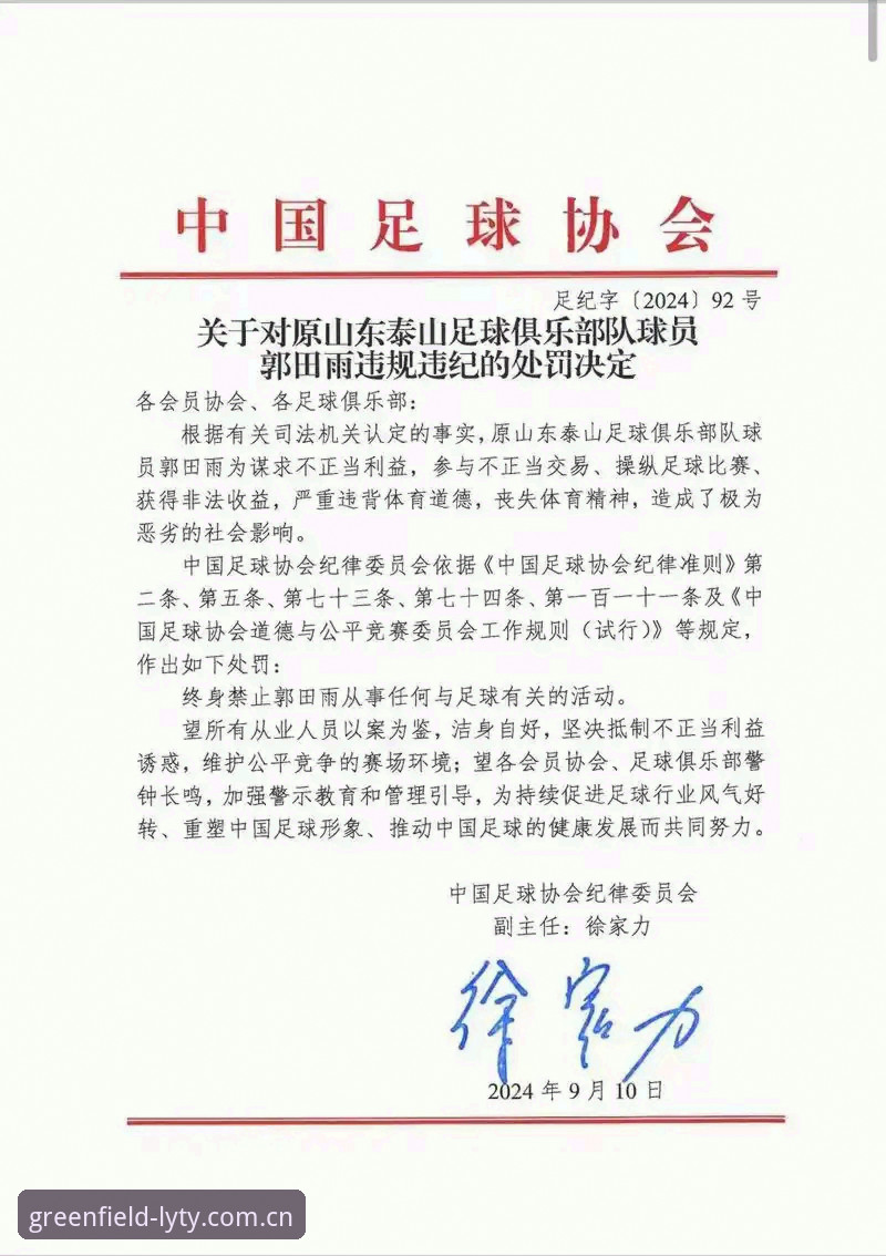 中国足协第三批禁足名单详解：行业整顿背后的深度思考
